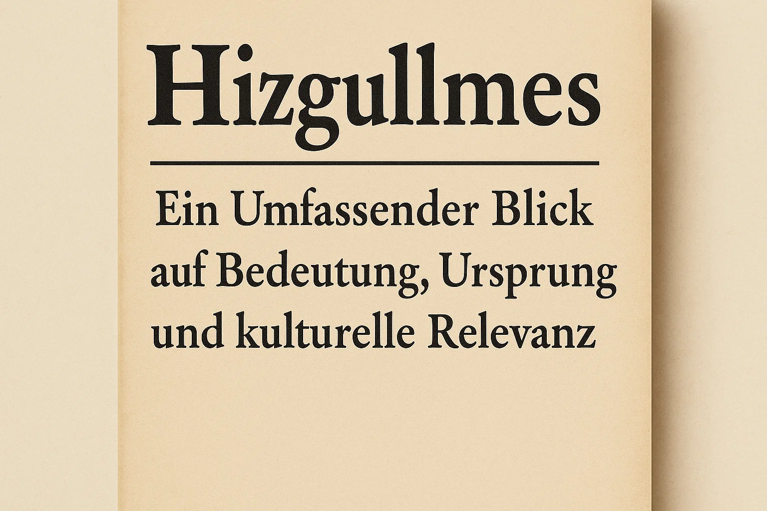 Hizgullmes