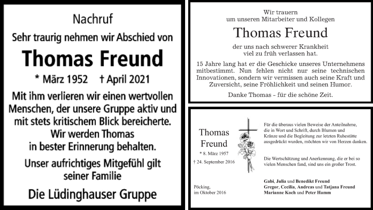 thomas freund krankheit