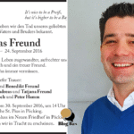 thomas freund krankheit