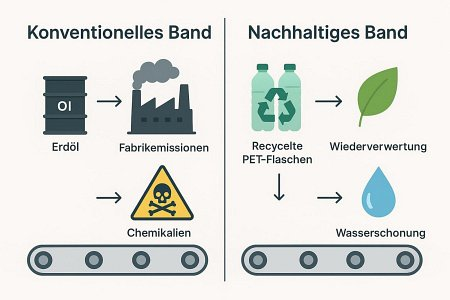 Umweltfreundliche PTFE-Transportbänder für nachhaltige Produktion