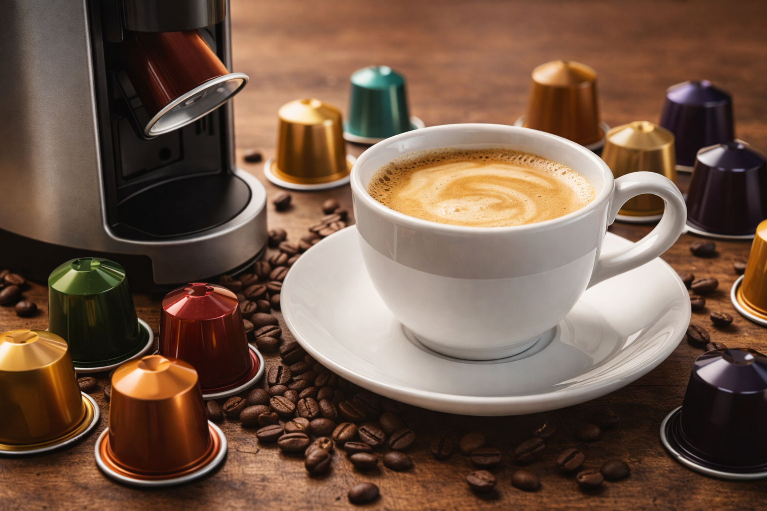 Die Welt der Kaffeekapseln