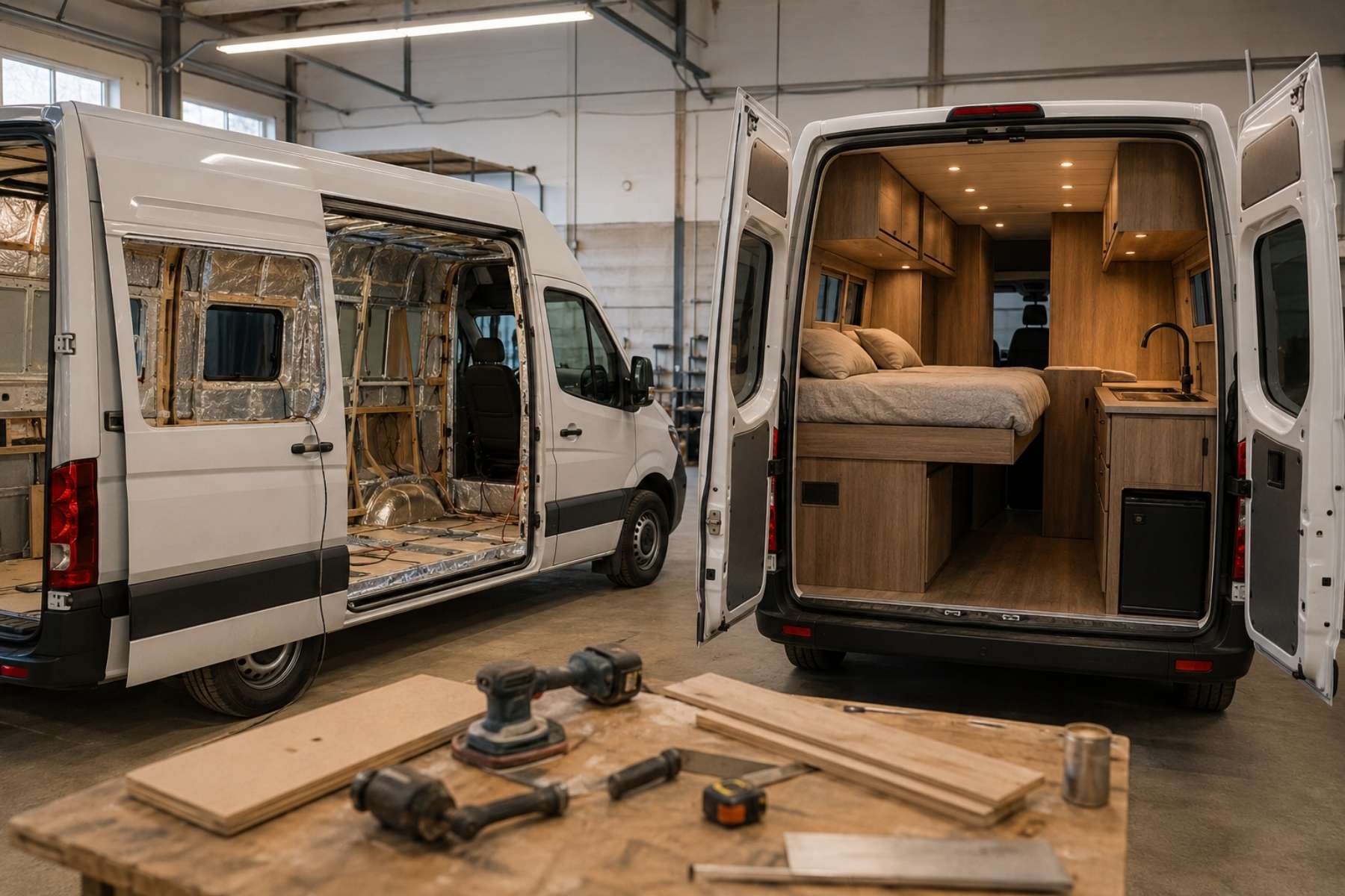 Bus zum Camper ausbauen
