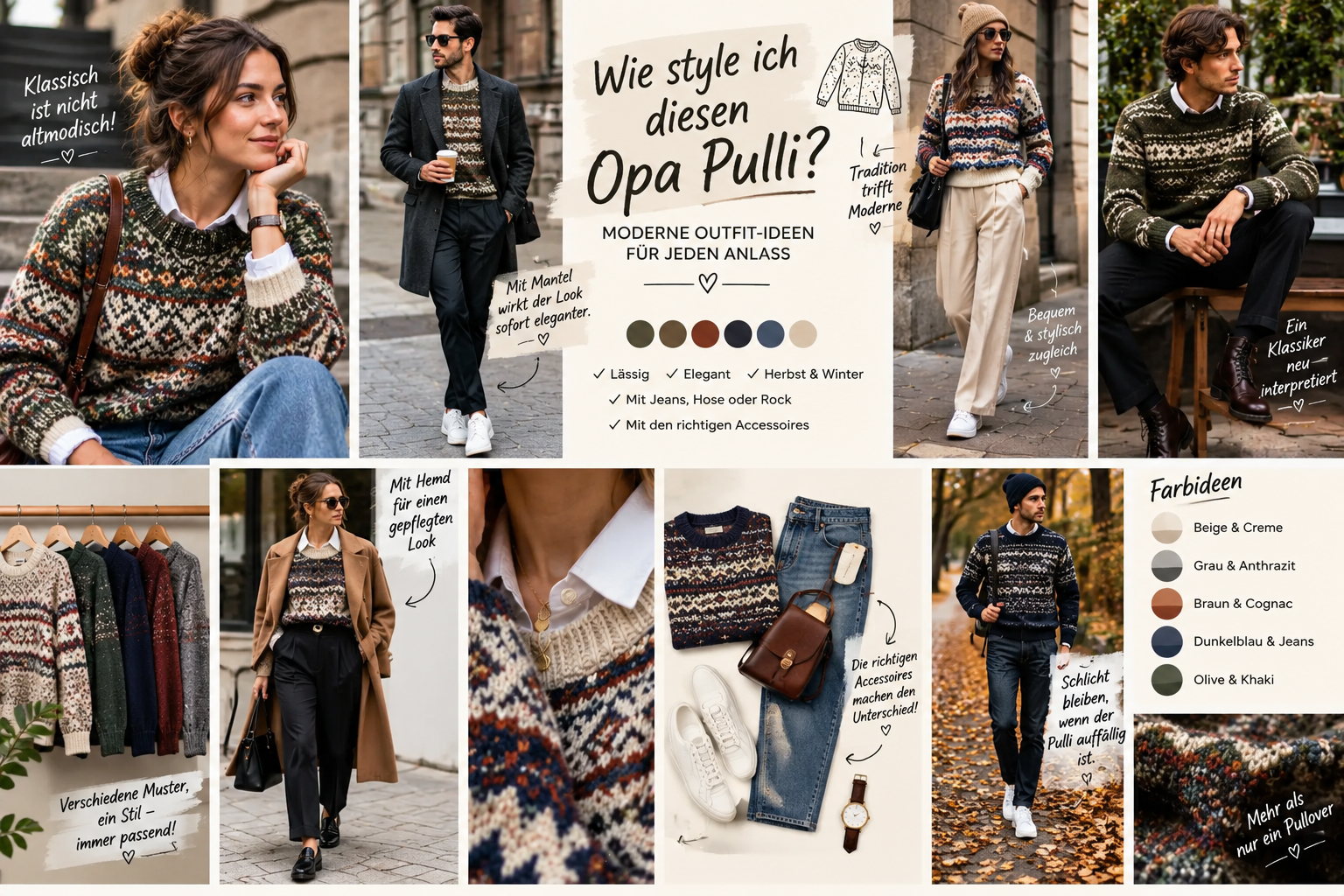 Wie style ich diesen Opa Pulli
