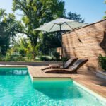 GKF-Pool im Garten